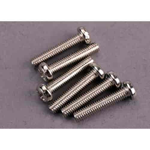 Roundhead Machine Screws 3mm x 15mm