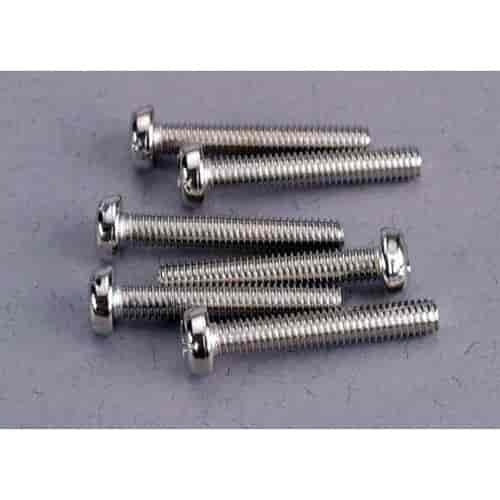 Roundhead Machine Screws 3mm x 18mm