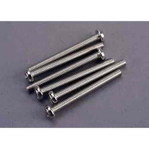 Roundhead Machine Screws 3mm x 30mm