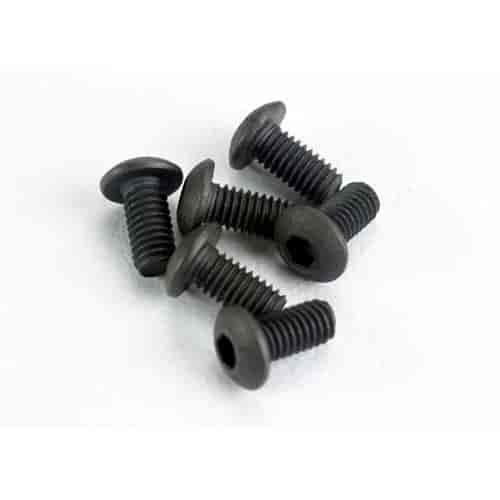 Button-Head Machine Screws 3mm x 6mm
