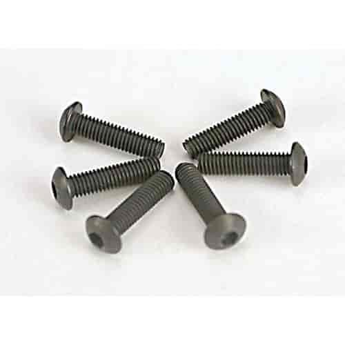 Button-Head Machine Screws 3mm x 12mm