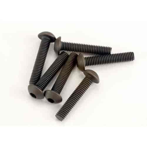 Button-Head Machine Screws 3mm x 15mm