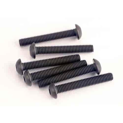 Button-Head Machine Screws 3mm x 20mm