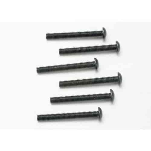 Button-Head Machine Screws 3mm x 25mm