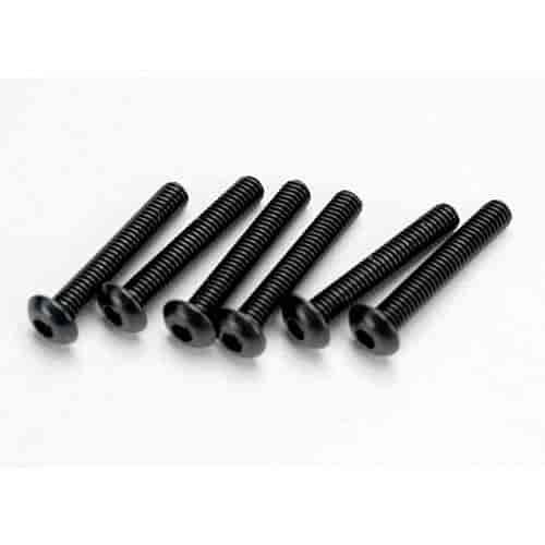 Button-Head Machine Screws 3mm x 18mm