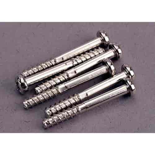Screws 3x24mm roundhead self-tapping with shoulder 6