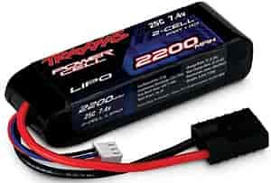 2-Cell LiPo Battery 2200 Semi-Rigid Construction