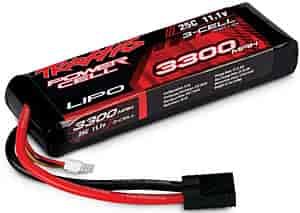3-Cell LiPo Battery 3300 Semi-Rigid Construction