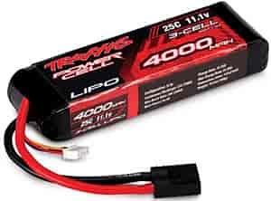 3-Cell LiPo Battery 4000 Semi-Rigid Construction