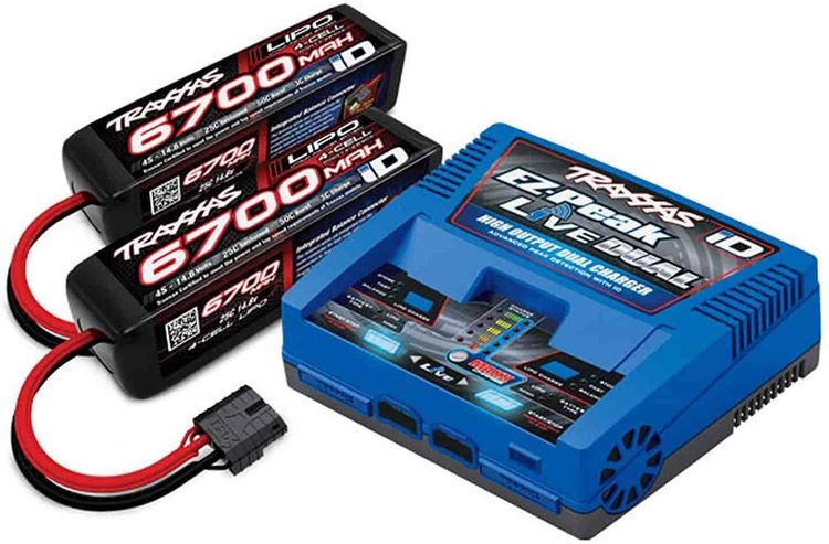 EZ-Peak Live Dual Charger and Battery Packs