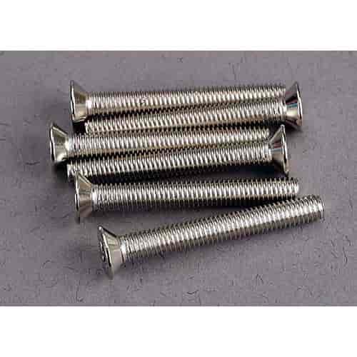 Screws 3x24mm countersunk machine 6