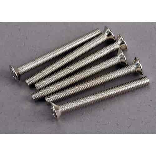 Screws 3x30mm countersunk machine 6