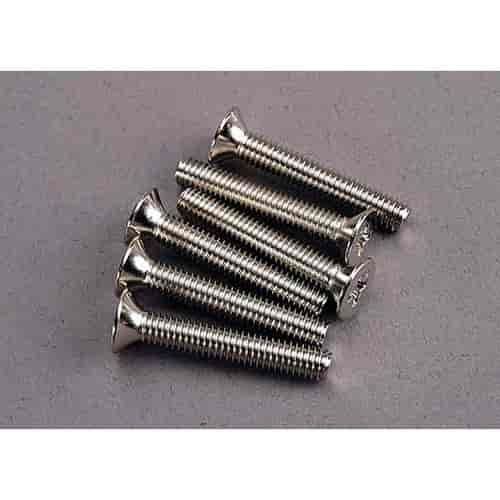 Screws 4x25mm countersunk machine 6