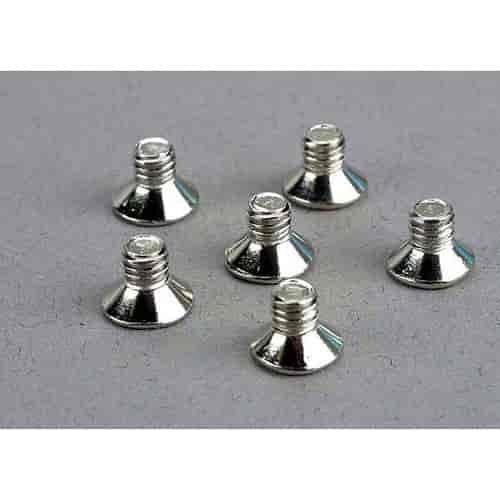 Screws 4x6mm countersunk machine 6