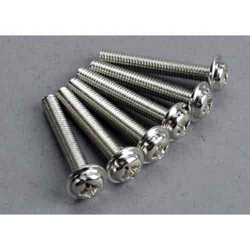 Screws 3x20mm washerhead machine 6