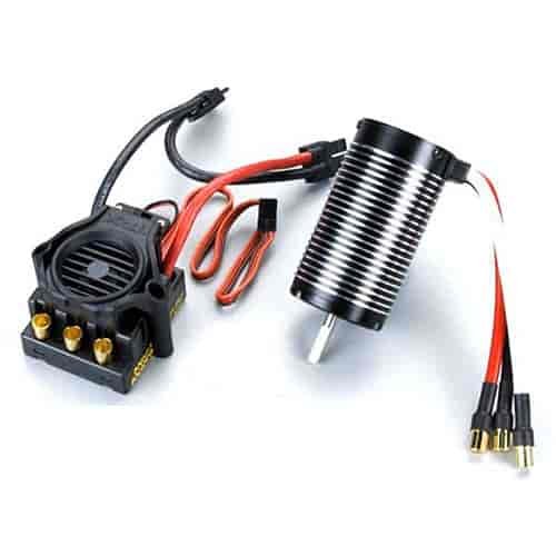 Electronic Speed Control Motor & Mounting Plate Castle Creations Mamba Monster Brushless System