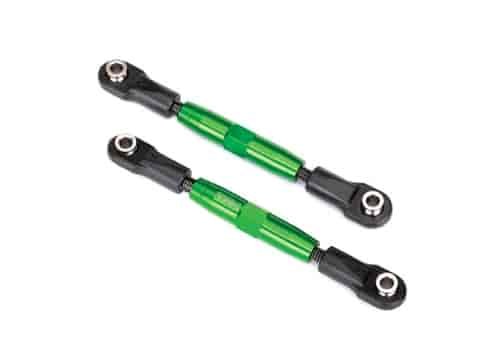 Front Aluminum Camber Links - Green