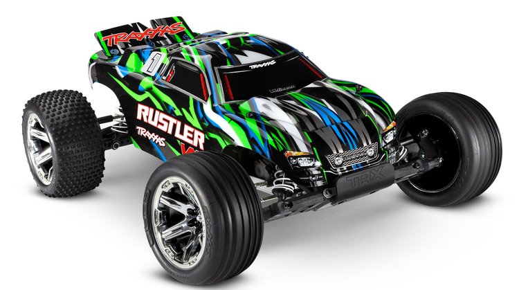 Rustler 2WD VXL Brushless Stadium Truck with Magnum 272R Transmission [Green]