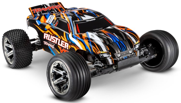 Rustler 2WD VXL Brushless Stadium Truck with Magnum 272R Transmission [Orange]