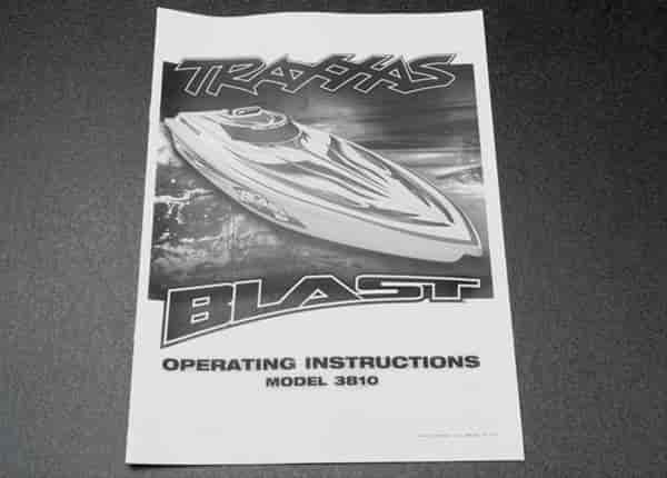Owners manual Blast