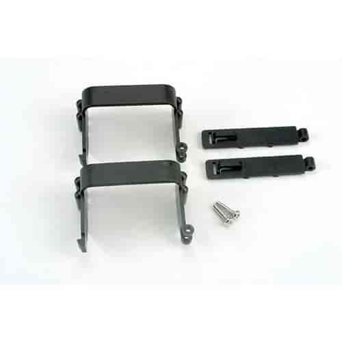 Battery holders with doors 2 / 3x13mm screw pins 2