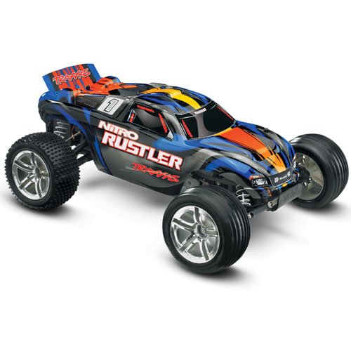 Nitro Rustler 2WD Stadium Truck TQi Traxxas Link Enabled 2.4GHz Radio