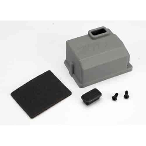 Receiver Cover Grey Plastic