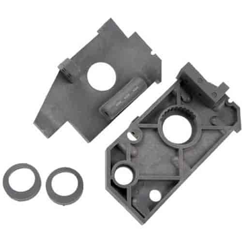 Rear Side Plates Grey Plastic