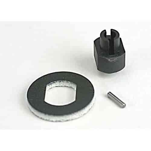 Disc Brake & Hub Adapter Includes mounting pin