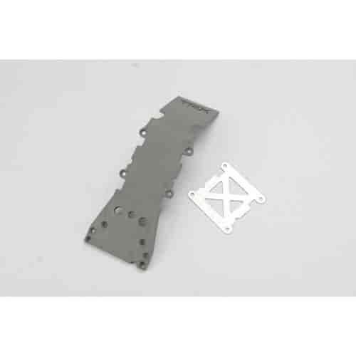 Front Skidplate Grey Hardened Plastic
