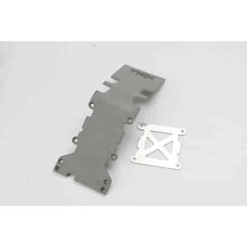 Rear Skidplate Grey Hardened Plastic