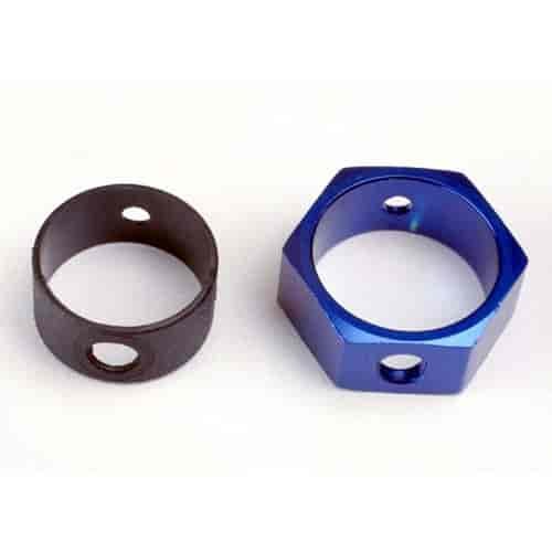 Brake Adapter Blue Anodized Aluminum