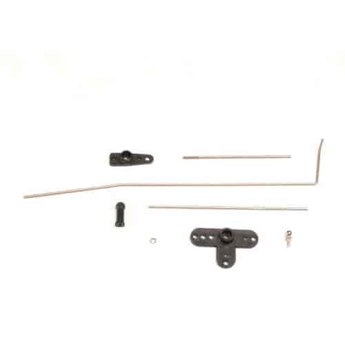 Wires brake throttle shift/ servo horns throttle brake & shift ball screw and ball cup shift shaft