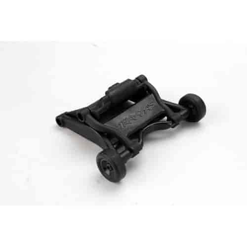 Wheelie Bar Assembly Black Hardened Plastic