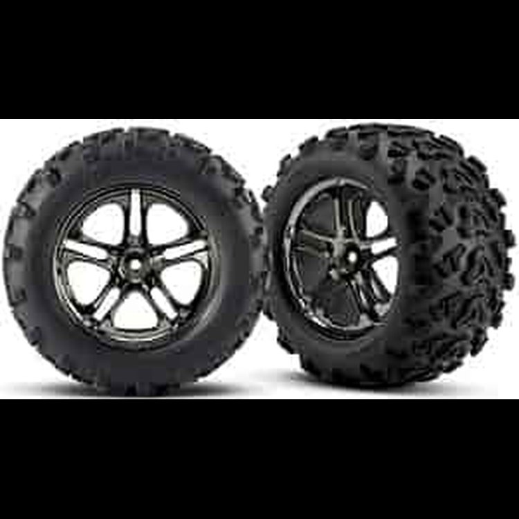 Tires & Wheels Kit Preassembled & Glued Maxx Off-Road Tires