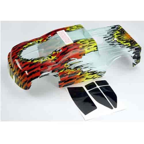 Body SportMaxx ProGraphix Replacement for the painted flames body. Graphics are painted requires pai