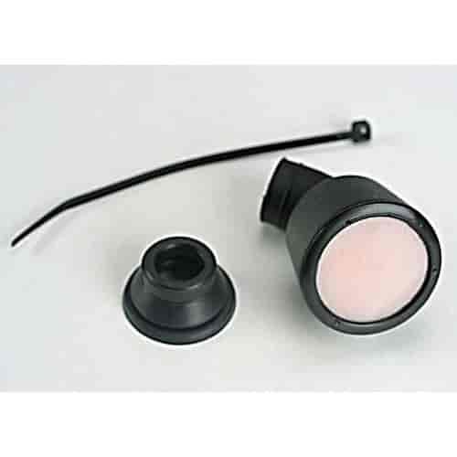 Air Filter Housing Includes Foam Insert, Straight Base & Angled Base
