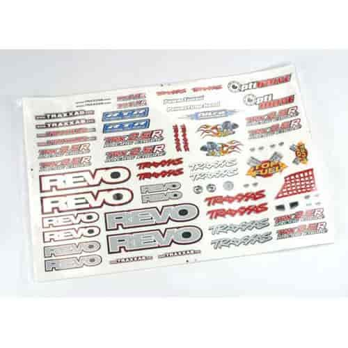 Decal set Revo Revo logos and graphics decal sheet
