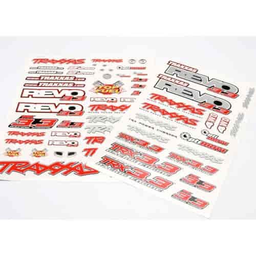 Decal set Revo 3.3 Revo logos and graphics decal sheet