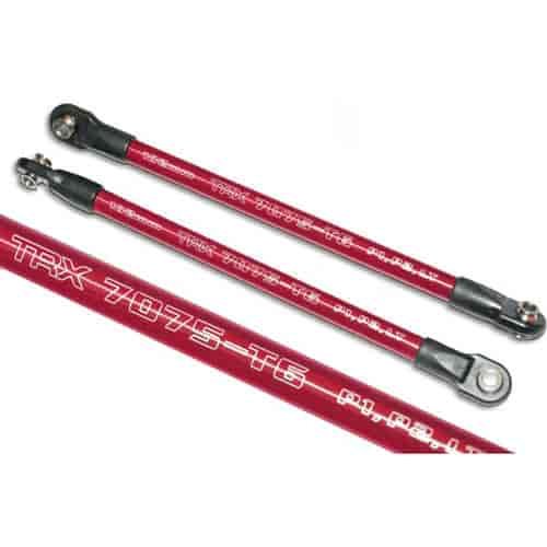Push Rods Red Anodized Aluminum