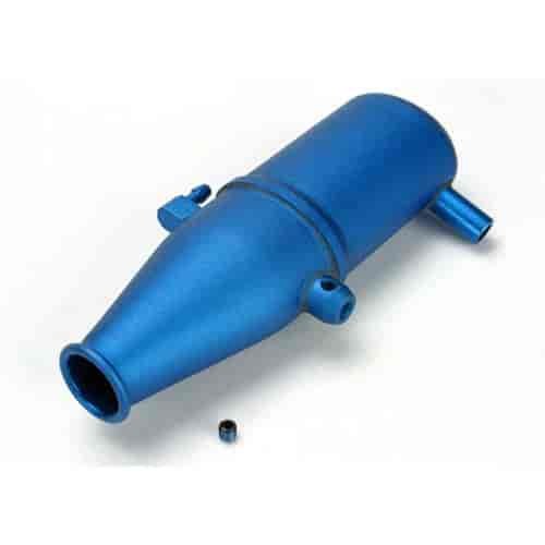 Tuned Pipe Blue Anodized Aluminum