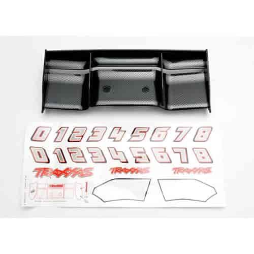 Rear Revo Series Wing Exo-Carbon Finish