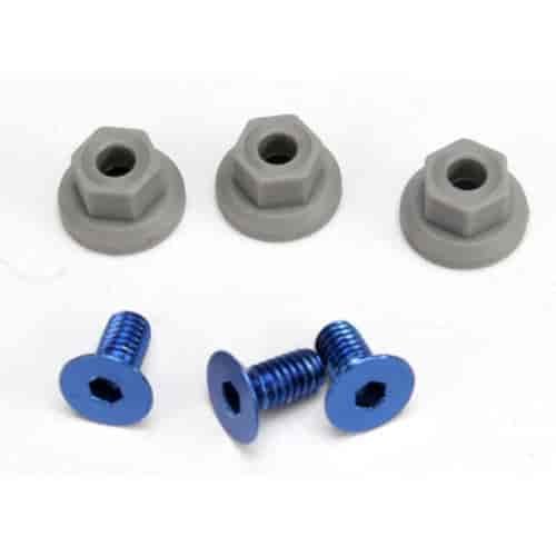 Wing Mounting Hardware 3 - 4mm x 8mm CCS Aluminum Screws