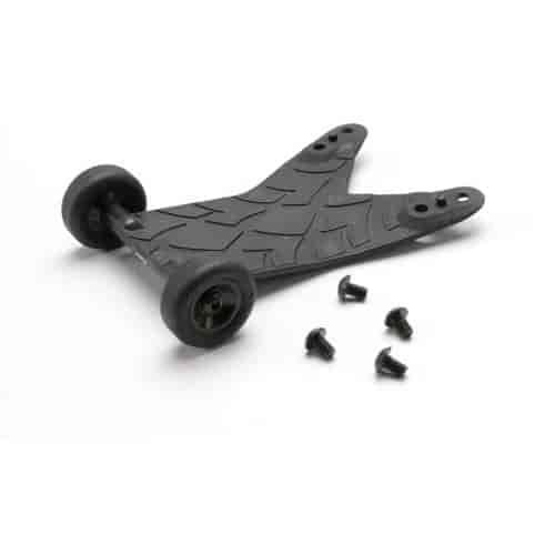 Wheelie Bar/Rear Skid Plate Preassembled