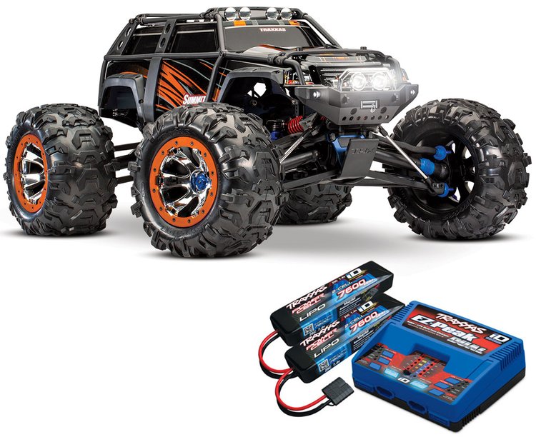 Summit 4WD Extreme Terrain Monster Truck, Battery and Charger Kit