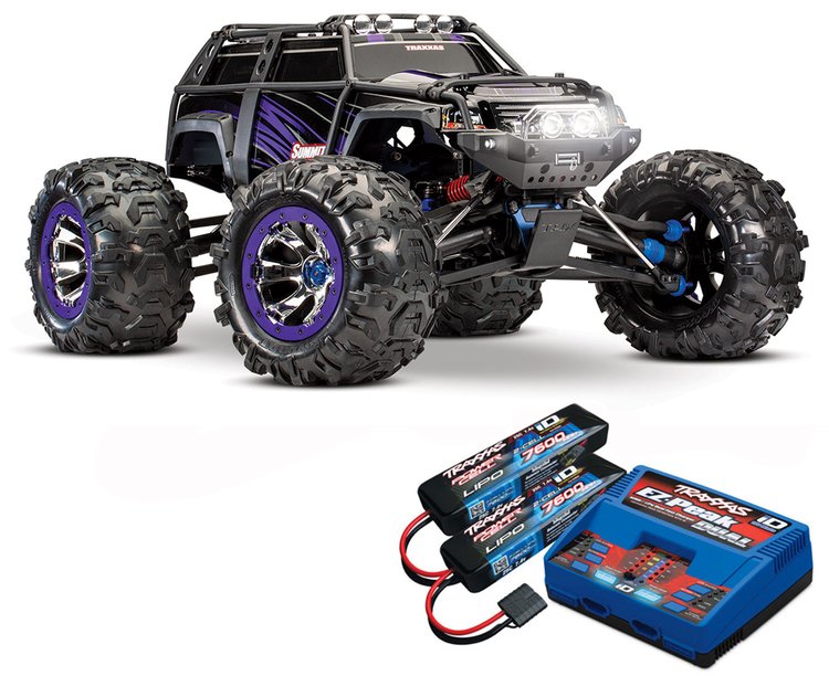 Summit 4WD Extreme Terrain Monster Truck, Battery and Charger Kit