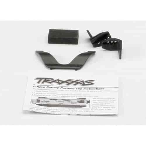 Battery Retainer Clip Set Front & Rear Clips