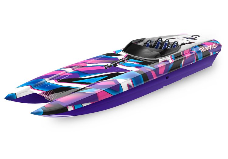 DCB M41 Widebody Catamaran Race Boat 40 in. Length [Purple]