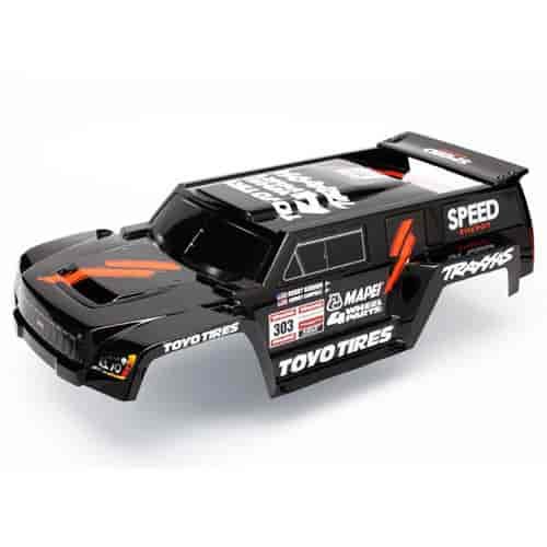 Dakar Slash Body Black Painted w/Pre-Applied Bobby Gordon Decals