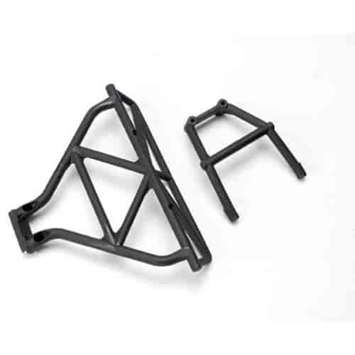 Rear Bumper & Bumper Brace Black Nylon